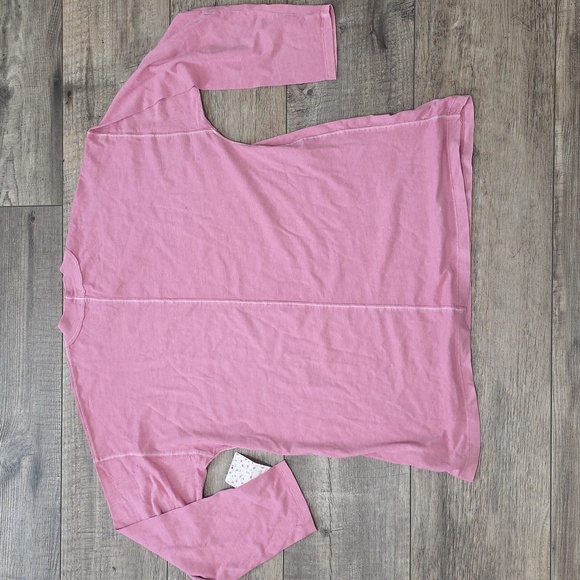 Free People We The Free Long-Sleeve Mauve Tunic - Picture 8 of 8